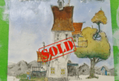 Crooked House Watercolor