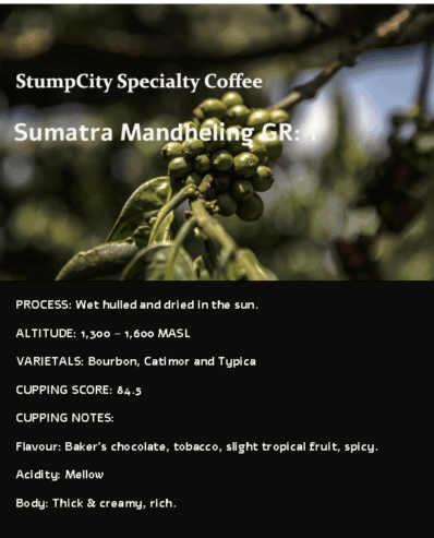 Sumatrian Coffee